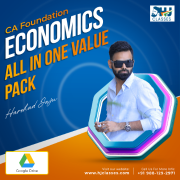 CA Foundation Economics All In One Value Pack