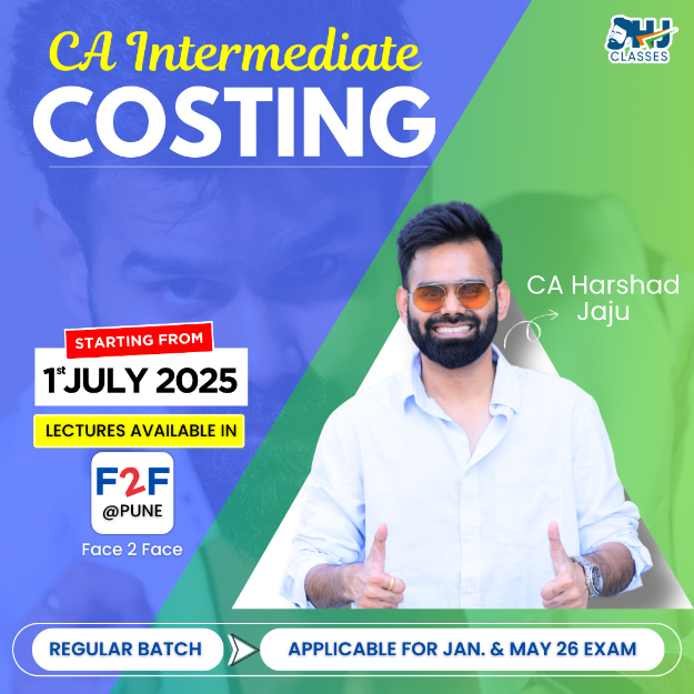 Picture of CA INTERMEDIATE COSTING Face to Face Starting 1st July