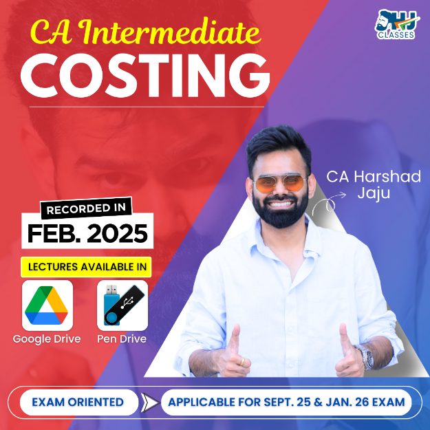 Picture of CA INTERMEDIATE COSTING Exam Oriented
