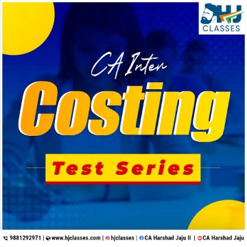 CA Inter Costing Test Series