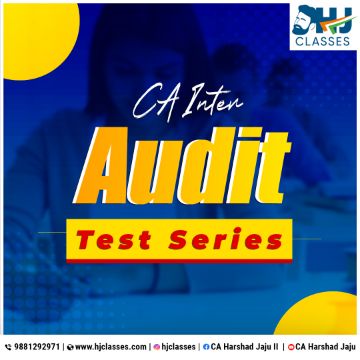CA Inter Audit Test Series