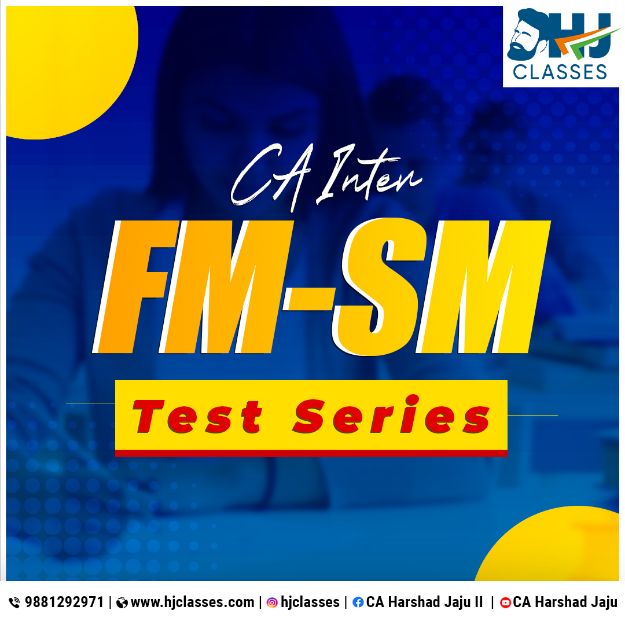 Picture of CA Inter FM-SM Test Series