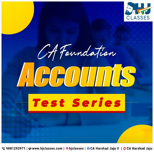Picture of CA Foundation Accounts Test Series