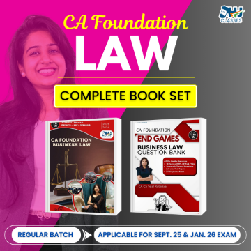 CA Foundation LAW Complete Book Set by CA CS Tejal Katariya