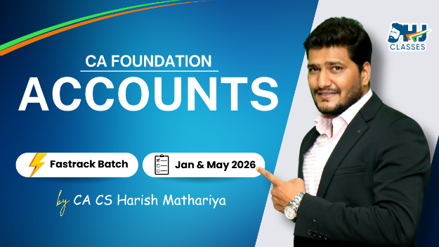 Picture of CA Foundation Accounts Exam Oriented Batch by CA CS Harish Mathariya