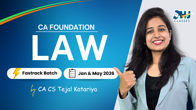 Picture of CA Foundation LAW Exam Oriented Batch by CA CS Tejal Katariya