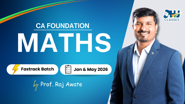 Picture of CA Foundation Maths Exam oriented Batch by Prof. Raj Awate