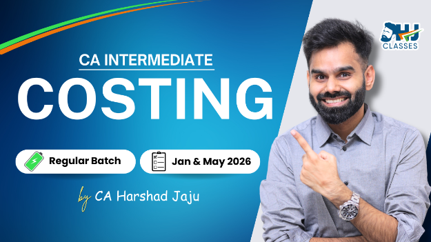 Picture of  CA Inter Costing Regular Batch For Jan & May 26 By CA Harshad Jaju