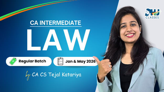 Picture of CA Intermediate LAW Regular By CA CS Tejal Katariya