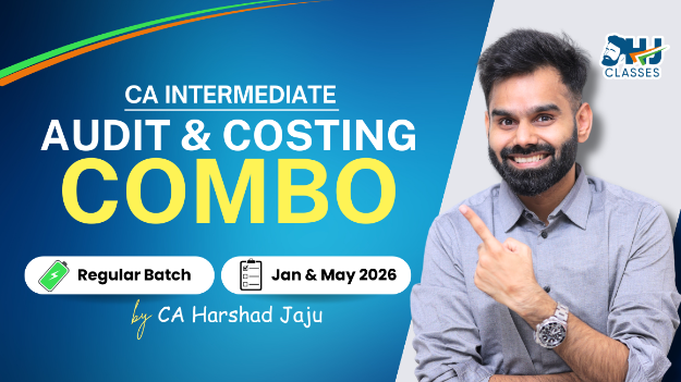 Picture of CA Inter Audit & Costing Regular Combo Pre Recorded (May,Sept 26 & Jan 2027) | CA Harshad Jaju
