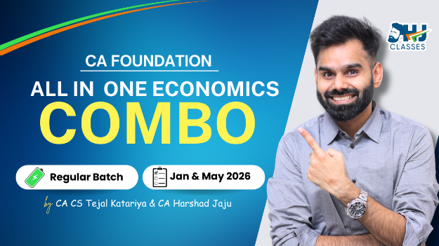 Picture of CA Foundation Economics All In One Value Pack Regular + Fastrack Batch