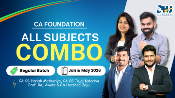 CA FOUNDATION COMBO REGULAR NEW RECORDING BATCH