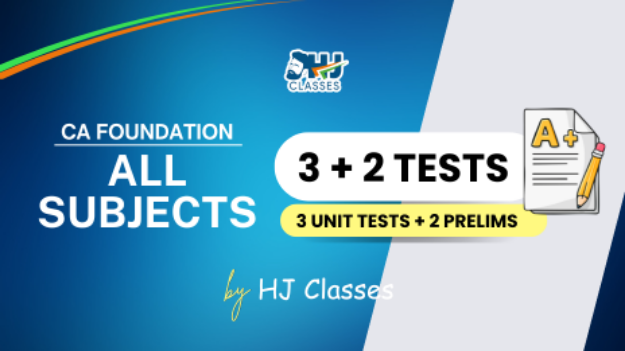 Picture of CA Foundation All Subjects Test Series