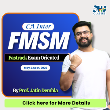 Picture of CA Inter FMSM Fastrack Batch for May & Sept 2026 by Prof. Jatin Dembla