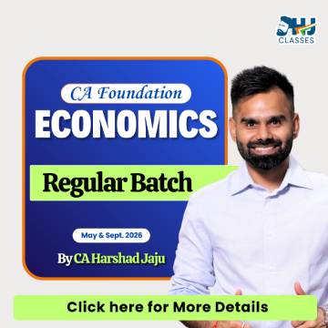 Picture of CA Foundation Economics Regular Batch by CA Harshad Jaju