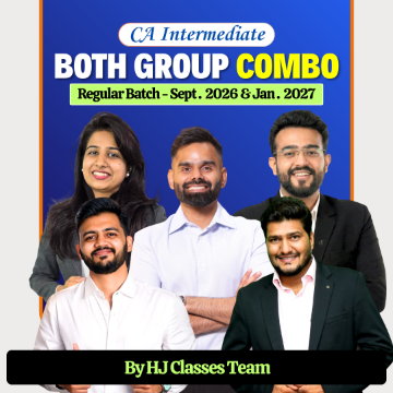 CA Inter Regular Both Group  COMBO for Sept. 26 & Jan. 27 